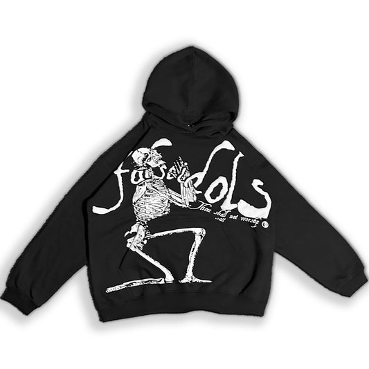 Black Skeleton Hoodie