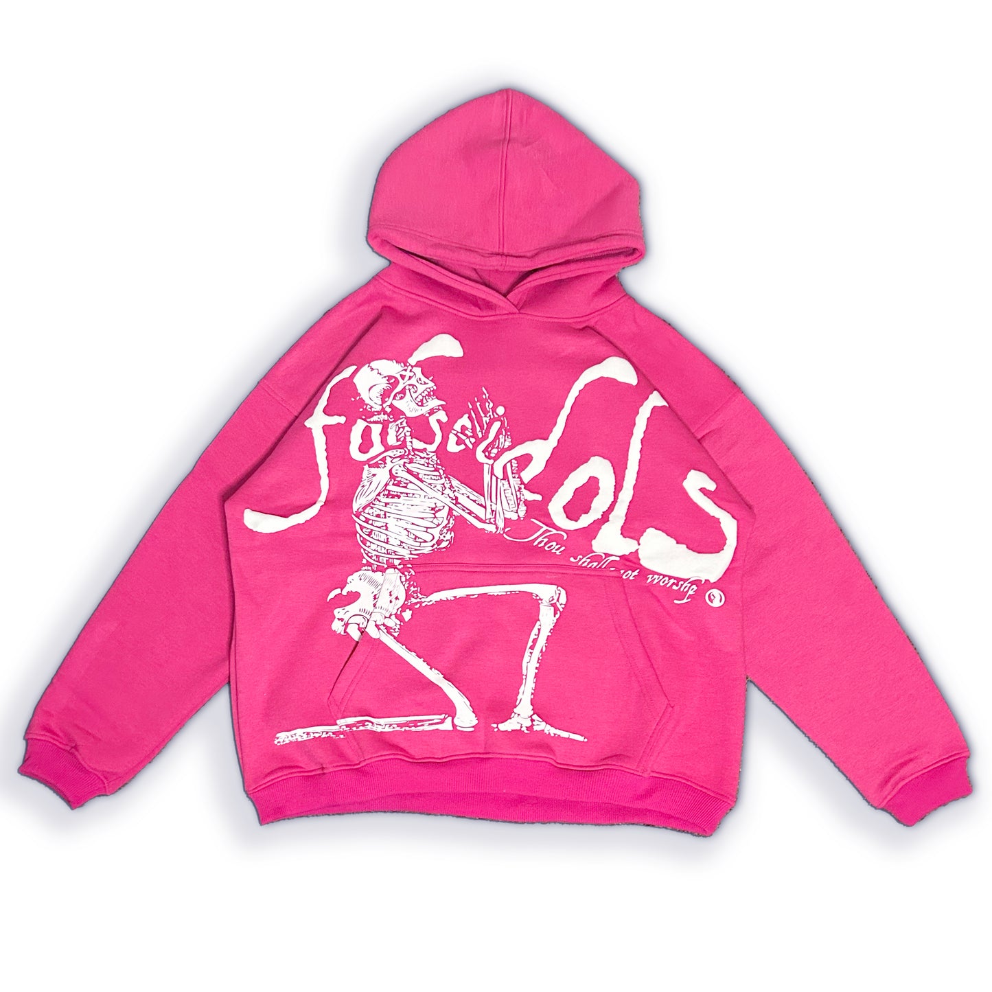 Pink Skeleton Hoodie